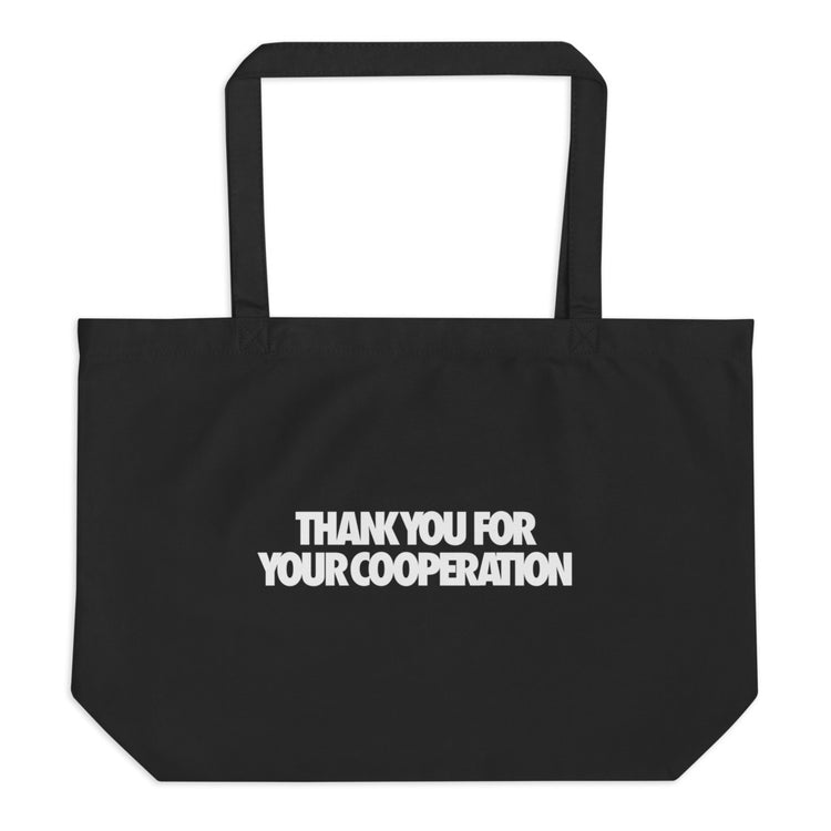 THANK YOU by JANIAK - Large organic tote bag