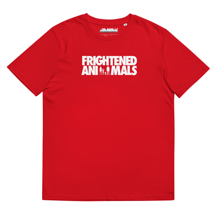 FRIGHTENED ANIMALS by JANIAK - Unisex organic cotton t-shirt