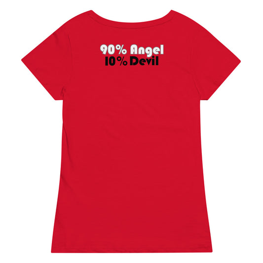90% Devil 10% Angel by Janiak - Women’s basic organic t-shirt