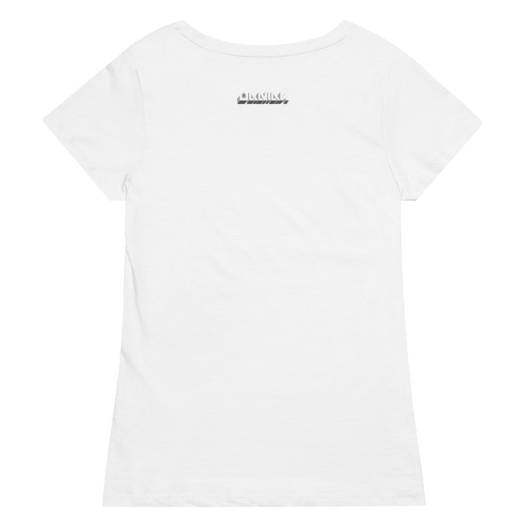 YOU SHOULD HAVE STAYED INFRONT OF YOUR TELEVISION by JANIAK - Women’s basic organic t-shirt